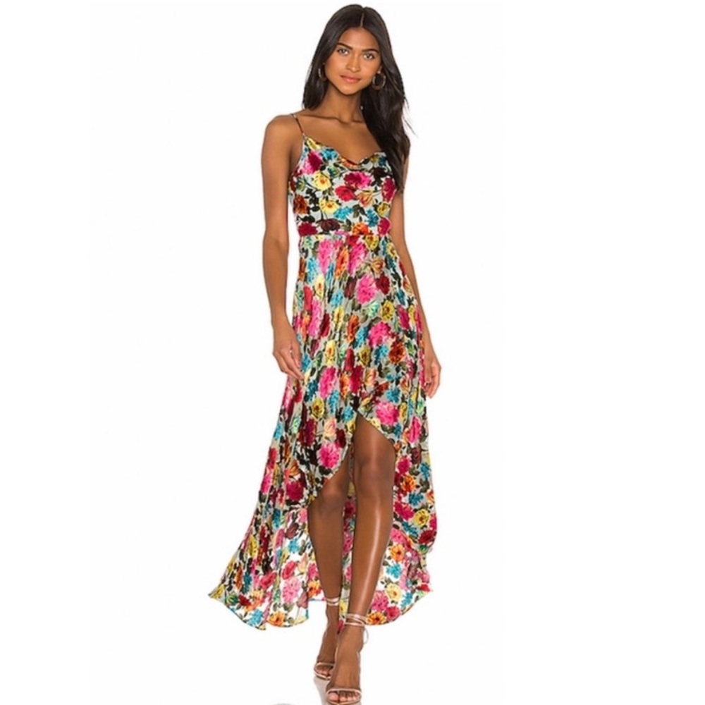 Alice + Olivia Christina floral dress